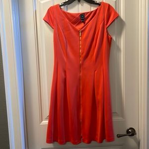 Super cute cap sleeve a-line dress